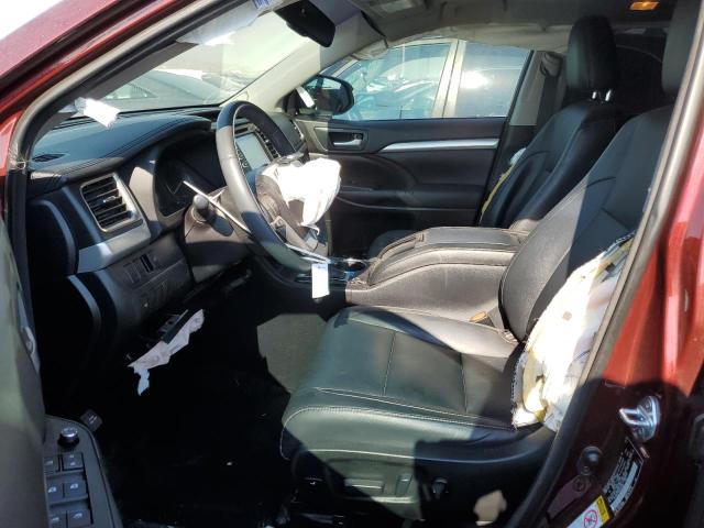 Photo 7 from auction – 2016 TOYOTA HIGHLANDER with VIN 5TDJKRFH9GS291959