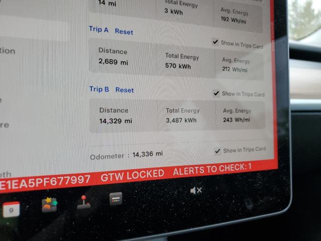 Photo 9 from auction – 2023 TESLA MODEL 3 with VIN 5YJ3E1EA5PF677997