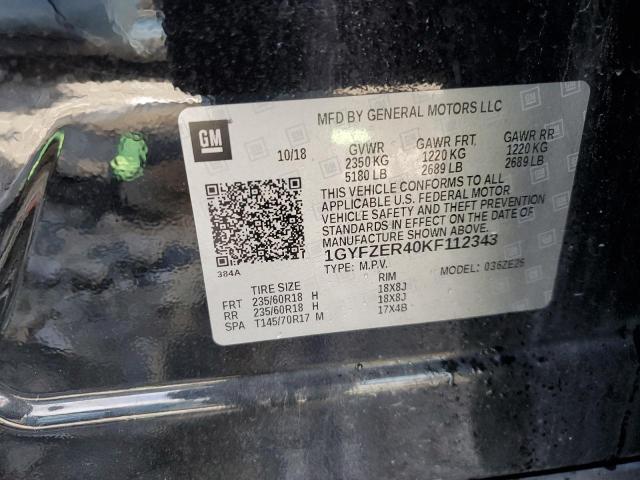 Photo 14 from auction – 2019 CADILLAC XT4 SPORT with VIN 1GYFZER40KF112343