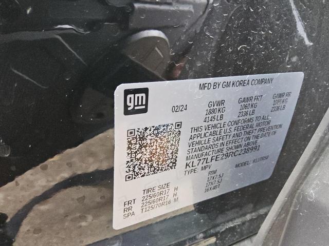 Photo 14 from auction – 2024 CHEVROLET TRAX LS with VIN KL77LFE29RC238991