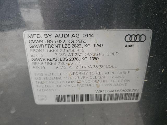 صورة رقم 14 من المزاد - 2015 AUDI Q5 PREMIUM مع VIN WA1DGAFP6FA005269