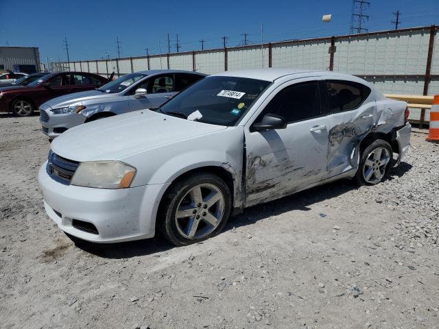 DODGE AVENGER SE 2012 with VIN 1C3CDZAB6CN259285 - Photo from auction