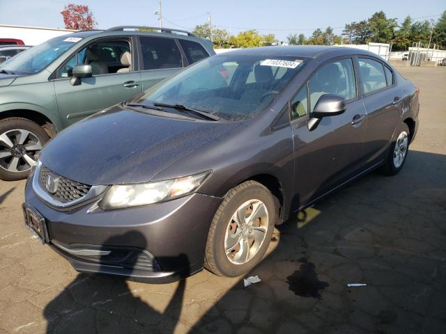HONDA CIVIC LX 2013 with VIN 19XFB2F54DE202064 - Photo from auction