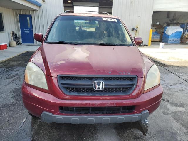 Photo 5 from auction – 2005 HONDA PILOT EXL with VIN 5FNYF18575B068361
