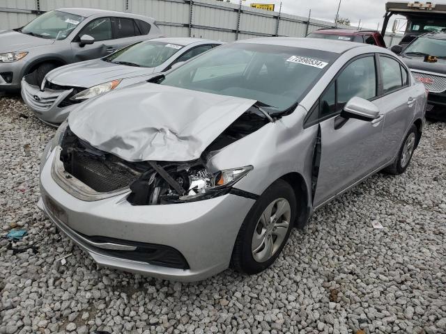 HONDA CIVIC LX 2015 with VIN 19XFB2F55FE089230 - Photo from auction
