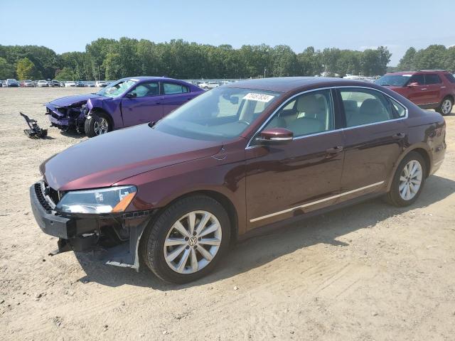 VOLKSWAGEN PASSAT SEL 2013 with VIN 1VWCH7A32DC052142 - Photo from auction