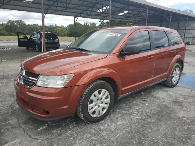 DODGE JOURNEY SE 2013 with VIN 3C4PDCABXDT702615 - Photo from auction