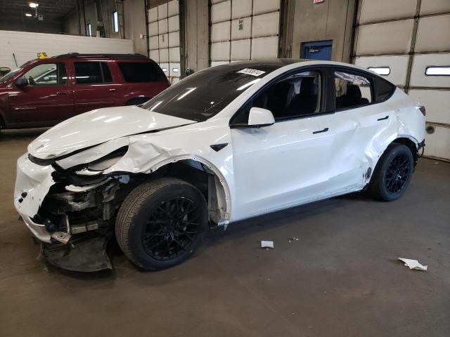 TESLA MODEL Y 2021 with VIN 5YJYGDED1MF114078 - Photo from auction