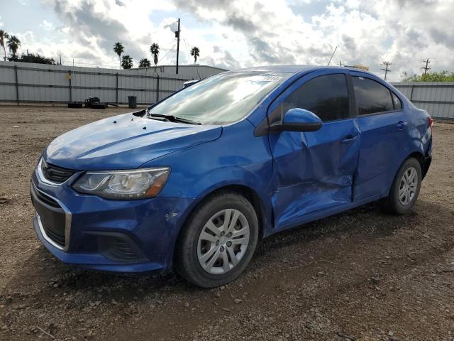 CHEVROLET SONIC LS 2017 with VIN 1G1JB5SH6H4143935 - Photo from auction