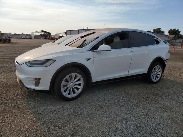TESLA MODEL X 2018 with VIN 5YJXCAE28JF112697 - Photo from auction