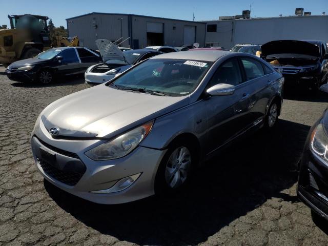 HYUNDAI SONATA HYB 2013 with VIN KMHEC4A42DA070374 - Photo from auction