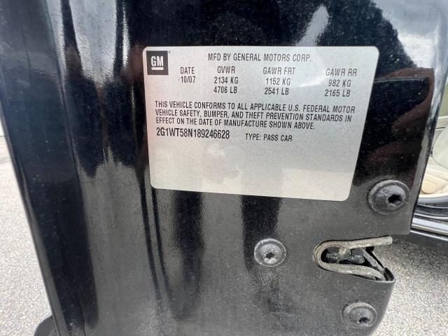 Photo 10 from auction – 2008 CHEVROLET IMPALA LT with VIN 2G1WT58N189246628