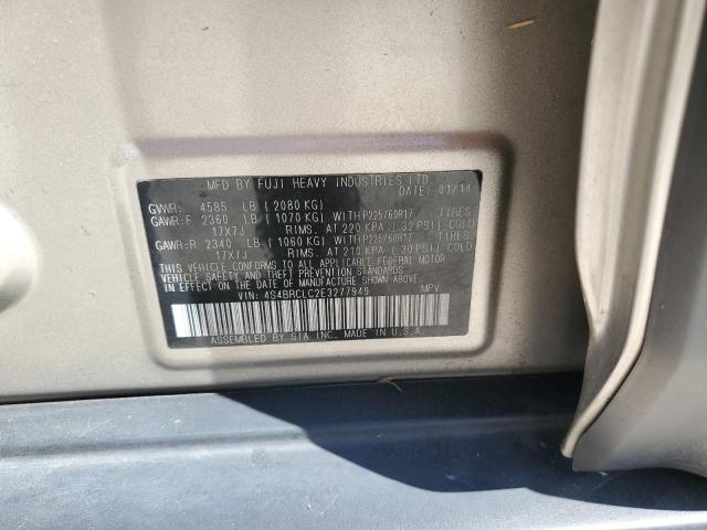 Снимка 14 от търг – 2014 SUBARU OUTBACK 2. с VIN 4S4BRCLC2E3277949
