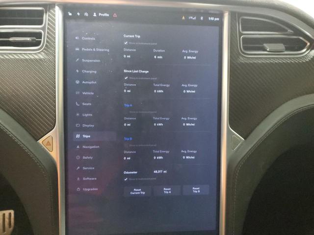 Photo 9 from auction – 2016 TESLA MODEL X with VIN 5YJXCBE40GF003599