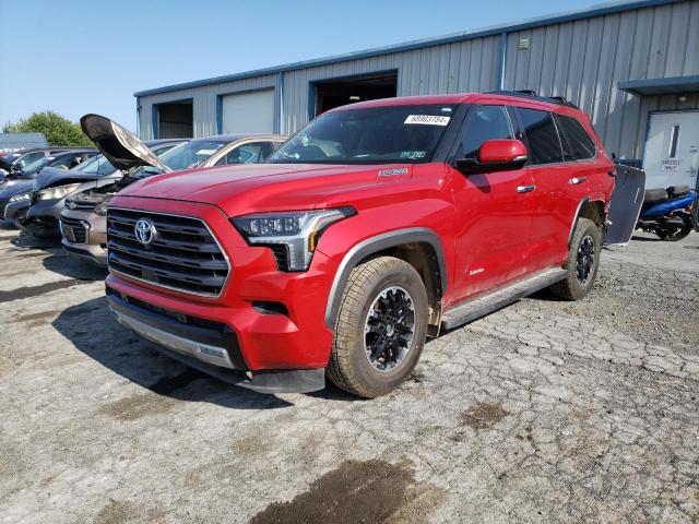 TOYOTA SEQUOIA SR 2023 with VIN 7SVAAABA7PX017771 - Photo from auction