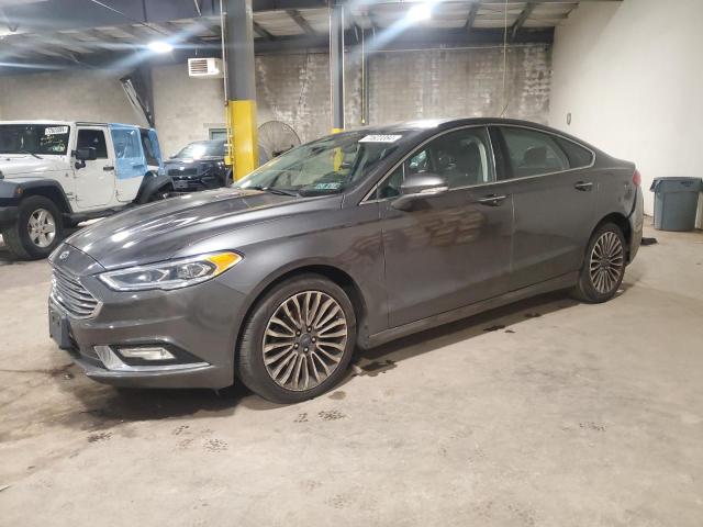 FORD FUSION SE 2017 with VIN 3FA6P0T95HR165933 - Photo from auction