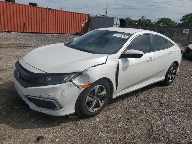 HONDA CIVIC LX 2019 with VIN 19XFC2F64KE025406 - Photo from auction