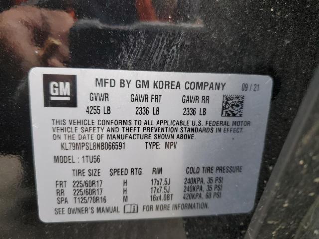 Photo 14 from auction – 2022 CHEVROLET TRAILBLAZE with VIN KL79MPSL8NB066591