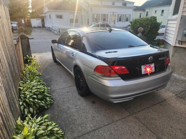 Photo 3 from auction – 2007 BMW 750 with VIN WBAHN835X7DT77249