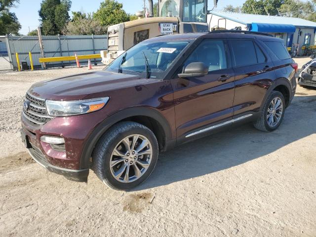 FORD EXPLORER X 2022 with VIN 1FMSK8DH8NGB35013 - Photo from auction