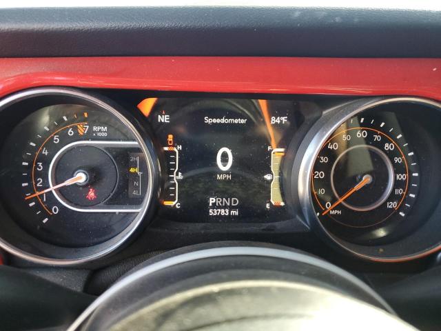 Photo 9 from auction – 2020 JEEP GLADIATOR with VIN 1C6HJTAG6LL177613