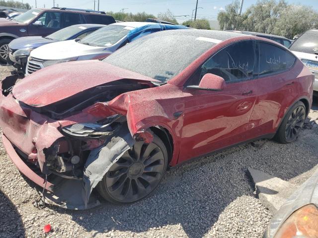 TESLA MODEL Y 2022 with VIN 7SAYGDEF2NF405453 - Photo from auction