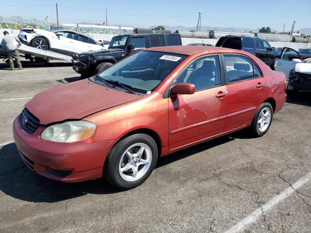 TOYOTA COROLLA CE 2003 with VIN JTDBR32E030050037 - Photo from auction