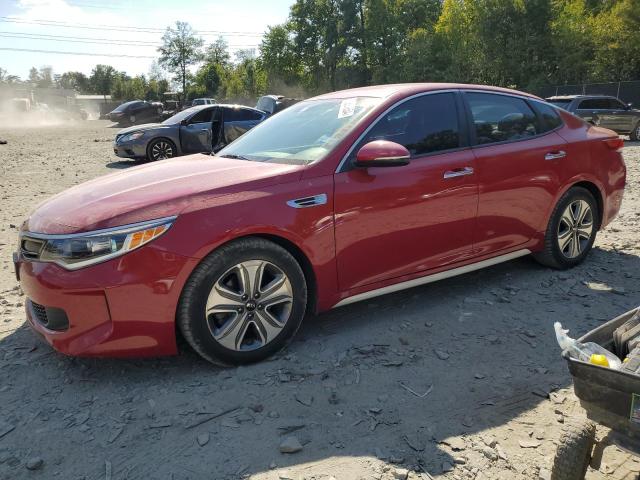 KIA OPTIMA HYB 2017 with VIN KNAGU4LC9H5004558 - Photo from auction