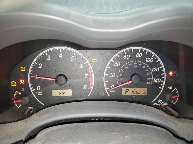 Photo 9 from auction – 2009 TOYOTA COROLLA BA with VIN JTDBL40E99J031841