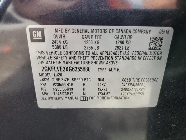 Foto 14 de la subasta – 2016 GMC TERRAIN DE con VIN 2GKFLVE3XG6355880