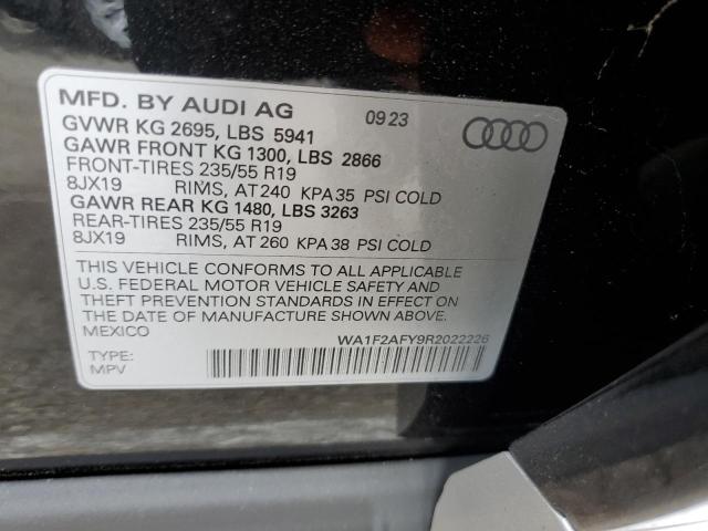 Photo 14 from auction – 2024 AUDI Q5 E PREST with VIN WA1F2AFY9R2022226