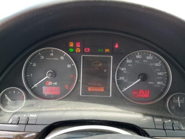 Photo 9 from auction – 2005 AUDI S4 with VIN WAUPL68E75A010595