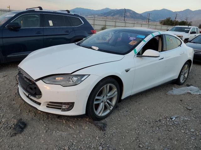 TESLA MODEL S 2014 with VIN 5YJSA1S16EFP60380 - Photo from auction