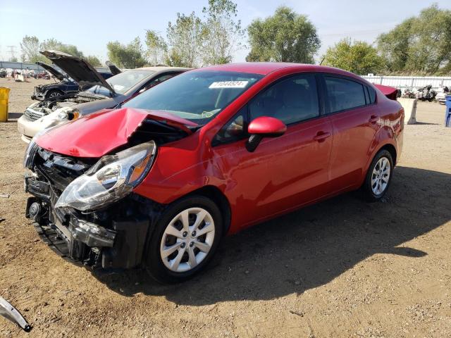 KIA RIO LX 2013 with VIN KNADM4A31D6303147 - Photo from auction