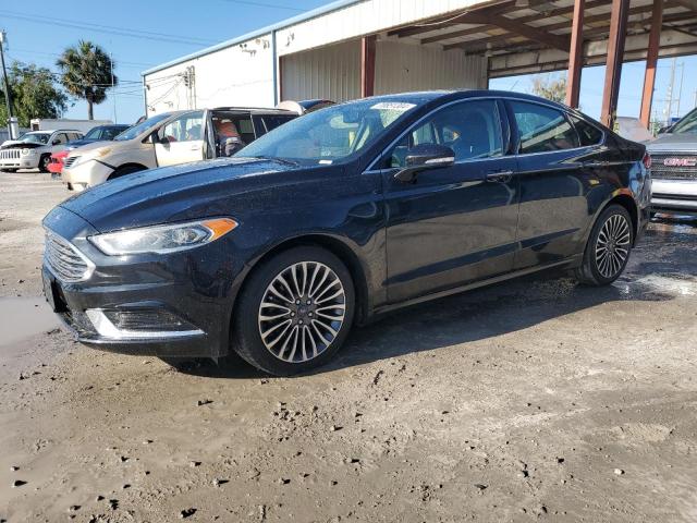 FORD FUSION SE 2018 with VIN 3FA6P0HD0JR237477 - Photo from auction