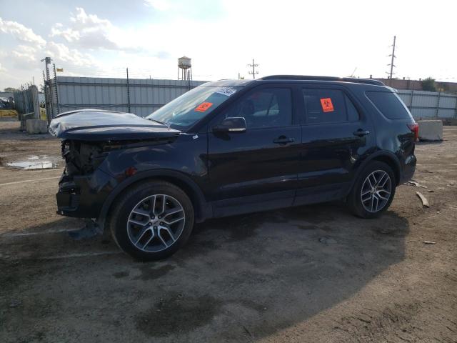FORD EXPLORER S 2019 with VIN 1FM5K8GT4KGA38013 - Photo from auction