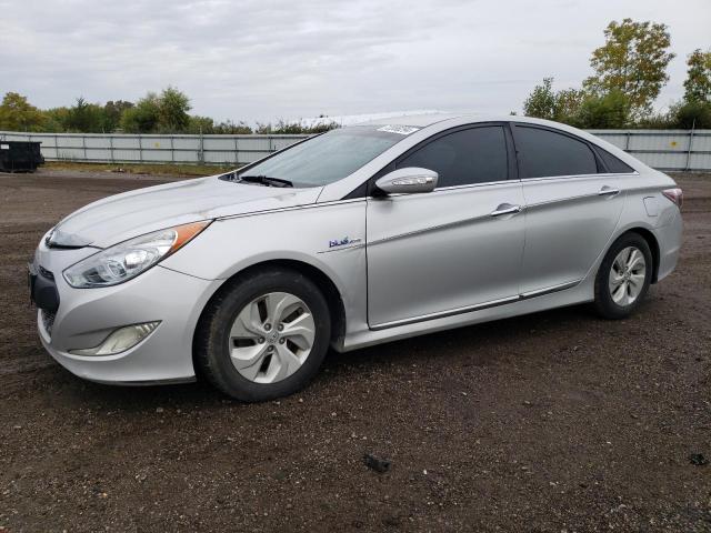 HYUNDAI SONATA HYB 2015 with VIN KMHEC4A42FA127658 - Photo from auction