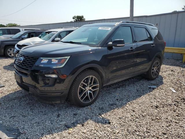 FORD EXPLORER S 2019 with VIN 1FM5K8GT1KGA85239 - Photo from auction