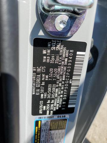 Photo 14 from auction – 2023 KIA TELLURIDE with VIN 5XYP5DGC2PG399408