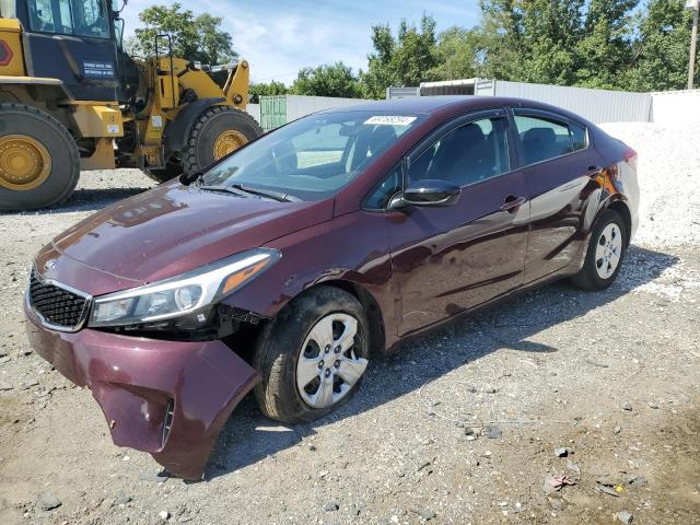 KIA FORTE LX 2018 with VIN 3KPFK4A74JE177568 - Photo from auction
