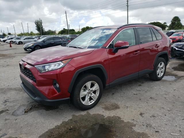 TOYOTA RAV4 XLE 2021 with VIN 2T3W1RFV2MW180436 - Photo from auction