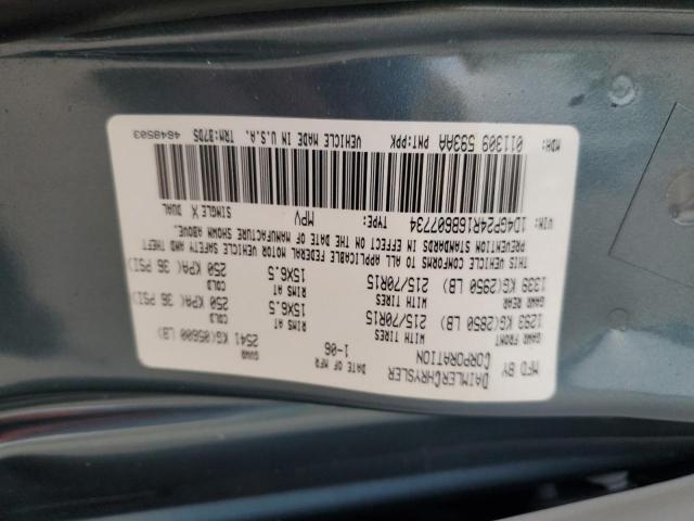 Photo 14 from auction – 2006 DODGE GRAND CARA with VIN 1D4GP24R16B607734