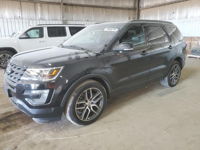 FORD EXPLORER S 2016 with VIN 1FM5K8GT5GGC86519 - Photo from auction