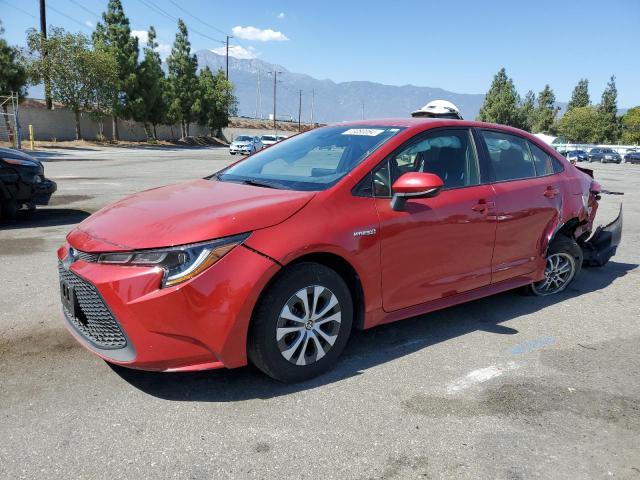 TOYOTA COROLLA LE 2021 with VIN JTDEAMDE4MJ014886 - Photo from auction