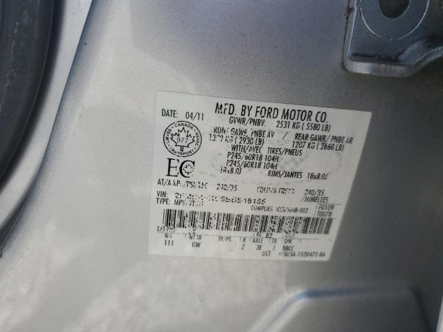 Photo 14 from auction – 2011 FORD EDGE LIMIT with VIN 2FMDK4KC5BBB16155