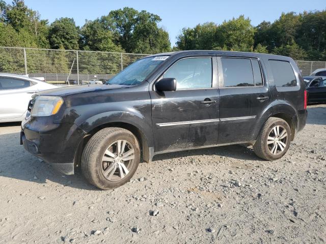 HONDA PILOT LX 2013 with VIN 5FNYF4H23DB051692 - Photo from auction