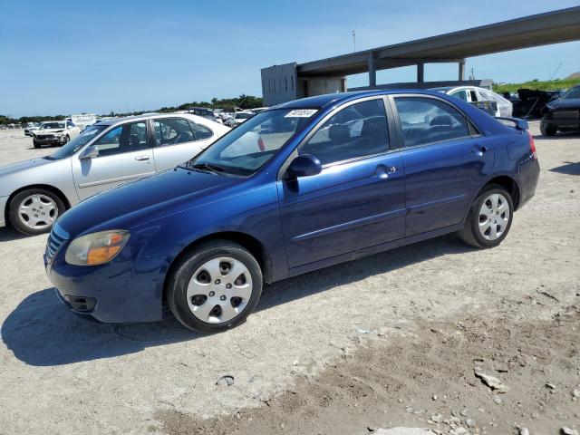 KIA SPECTRA EX 2009 with VIN KNAFE221895598543 - Photo from auction