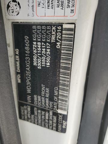 Photo 14 from auction – 2016 MERCEDES-BENZ METRIS with VIN WD3PG2EAXG3168609