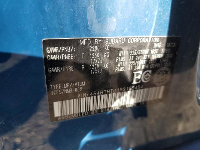 Photo 14 from auction – 2024 SUBARU OUTBACK WI with VIN 4S4BTHTD1R3152454