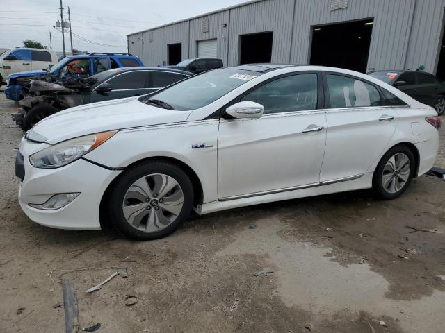HYUNDAI SONATA HYB 2014 with VIN KMHEC4A48EA104576 - Photo from auction